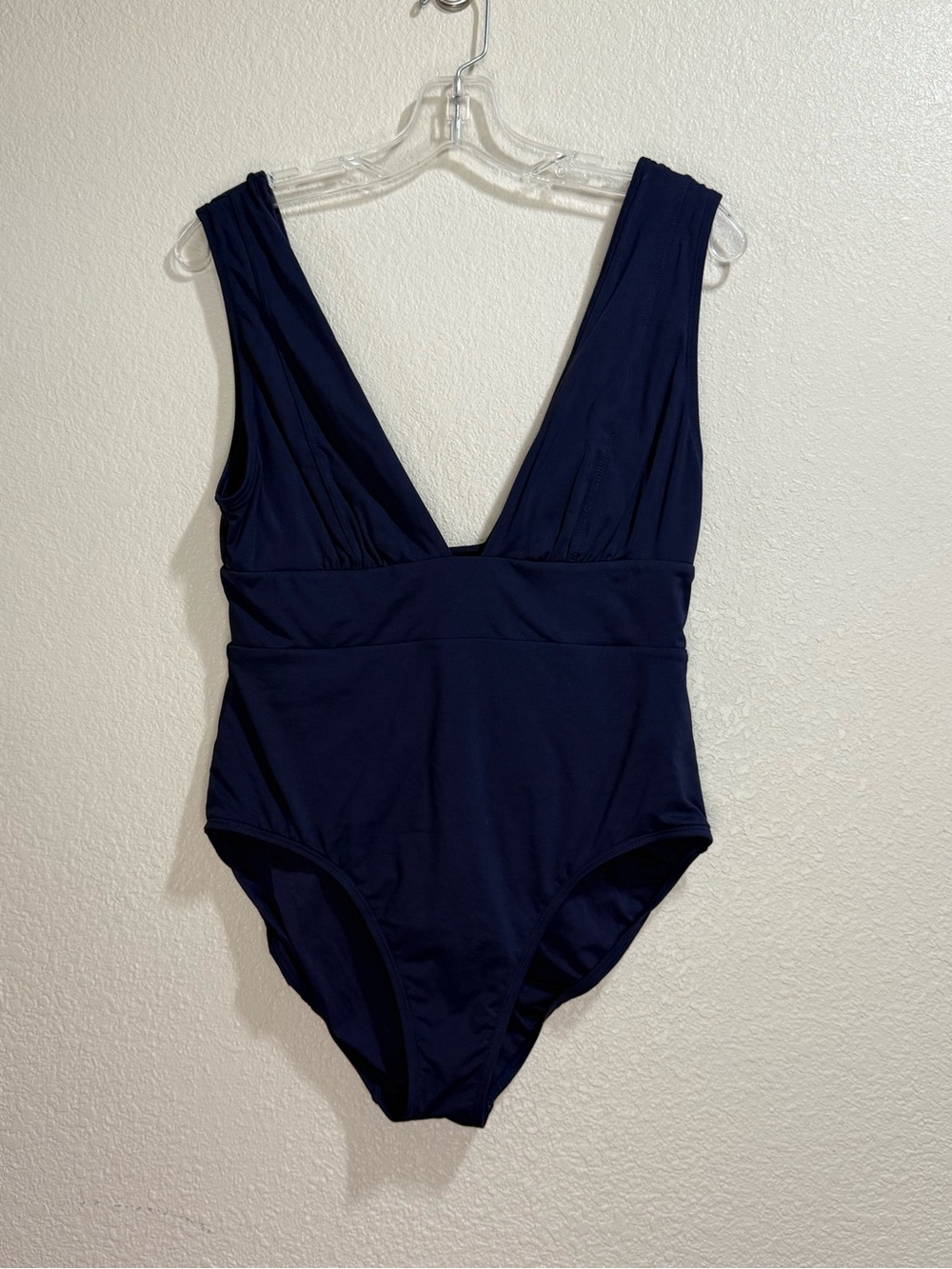 Andie - Classic Navy One-Piece Swimsuit for Women - Size MT